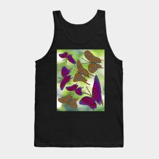 Kaleidoscope of Butterflies Tank Top